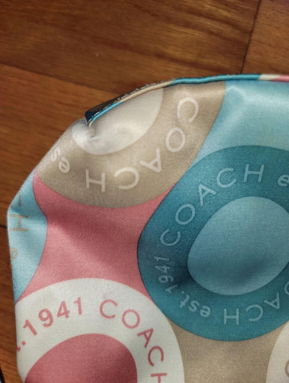 *READ* Coach Snaphead Demi Satin Shoulder Bag - Picture 12 of 14